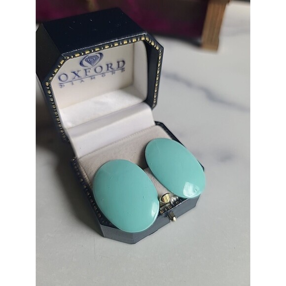 Enamel Stud Vintage Earrings Lot - Picture 5 of 10